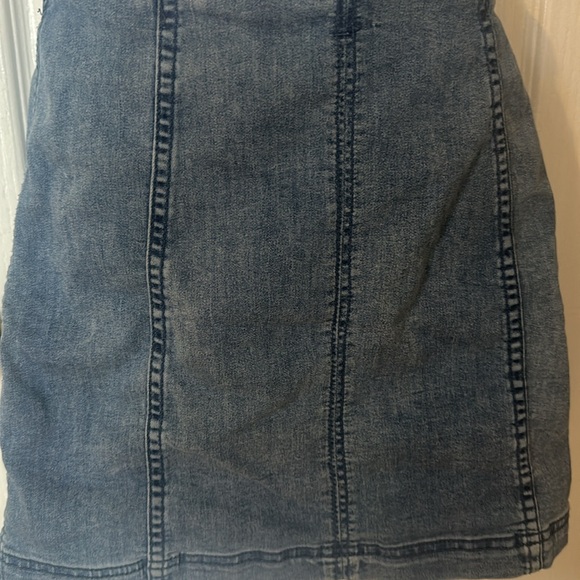 Free People Modern Femme Denim Mini Skirt size 6 - Picture 2 of 7